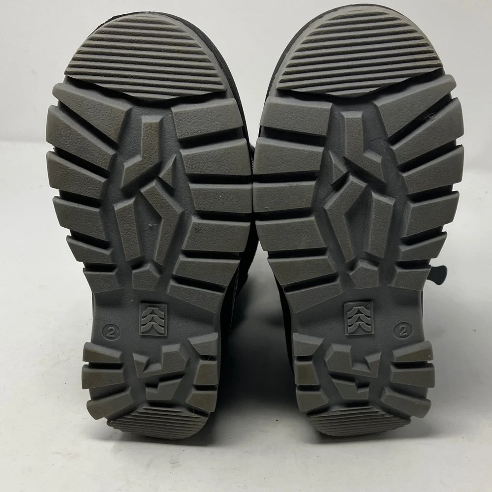 All In Motion Thermolite Ecomode Kids Skylar Winter Boots Size 2 Dark Navy/Black